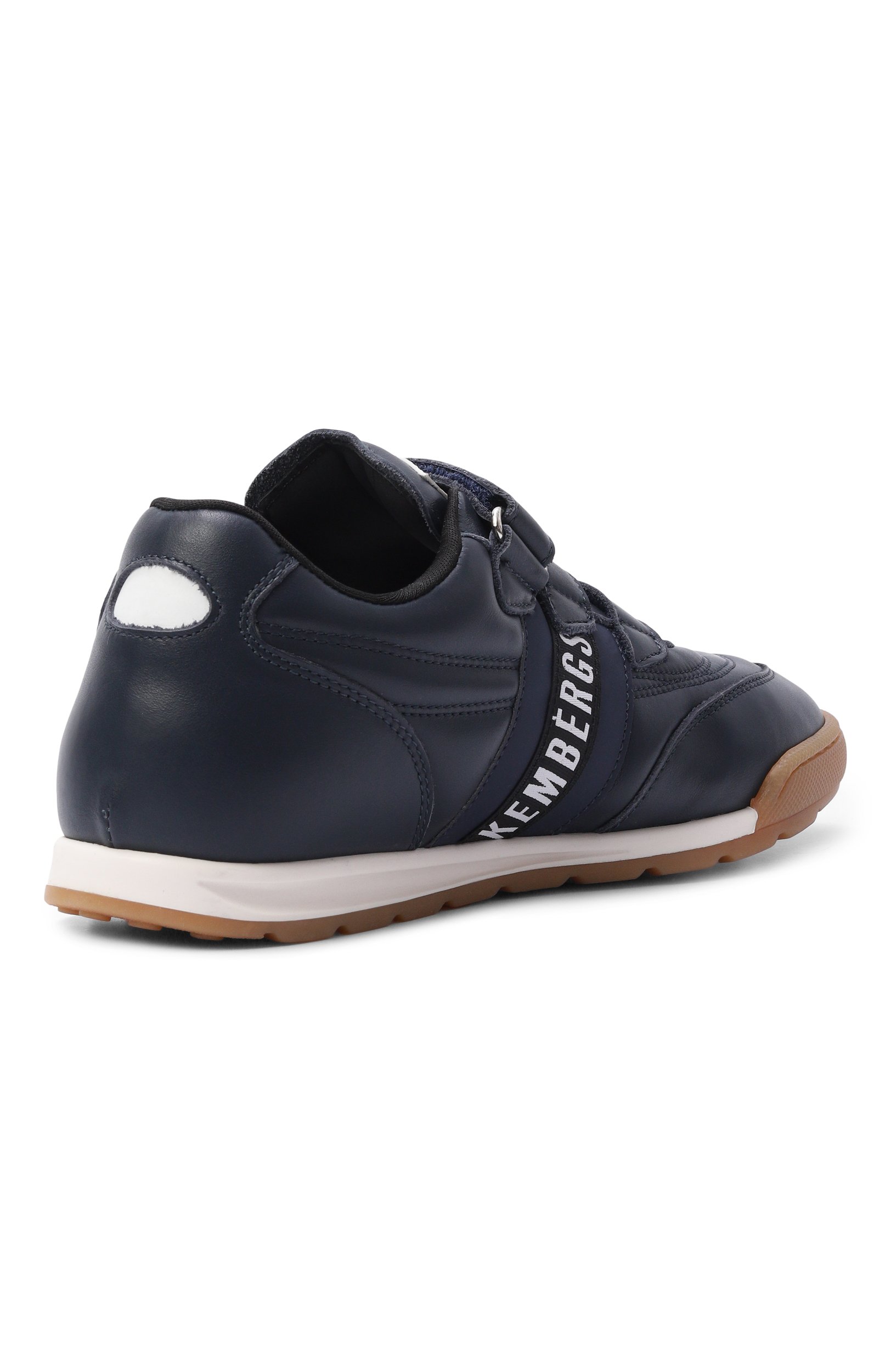 Кожаные кеды DIRK BIKKEMBERGS темно-синего цвета по цене 24200 руб., арт. K4B9-21977-1988_001, фото 3 Кожаные кеды DIRK BIKKEMBERGS, арт. K4B9-21977-1988_001, фото 3