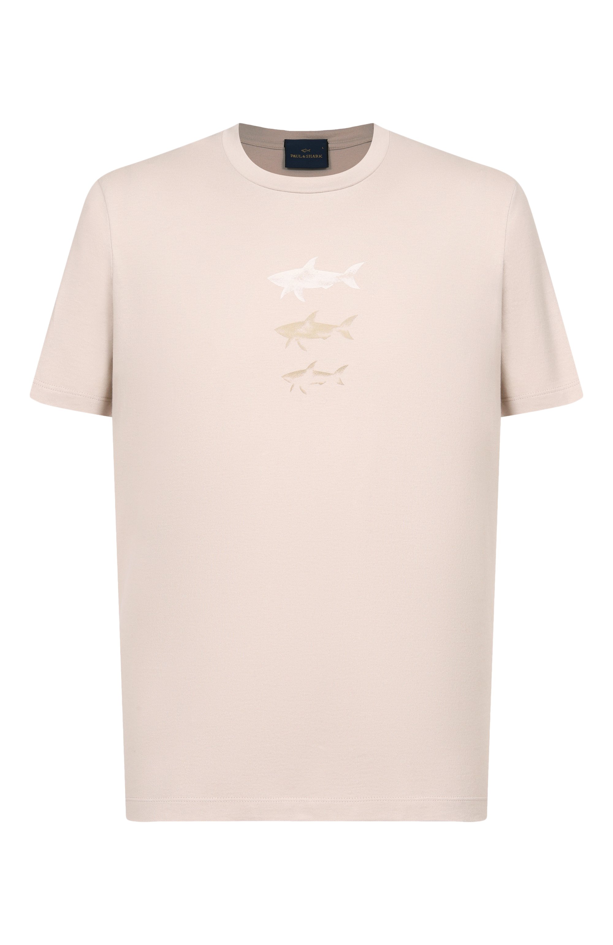 Хлопковая футболка PAUL&SHARK, арт. 26411048_001, фото 1