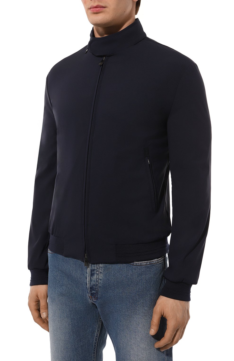 Шерстяной бомбер CORNELIANI, арт. 93L5V2-9320123, фото 3