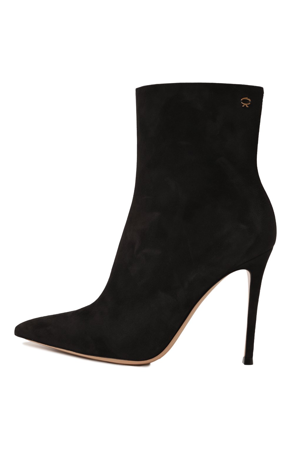 Замшевые ботильоны GIANVITO ROSSI, арт. G73149.15RIC.CASNER0, фото 4