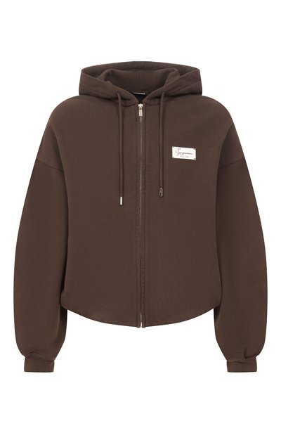 Женский хлопковая толстовка JACQUEMUS, арт. 26HH0U00314/AJ00325