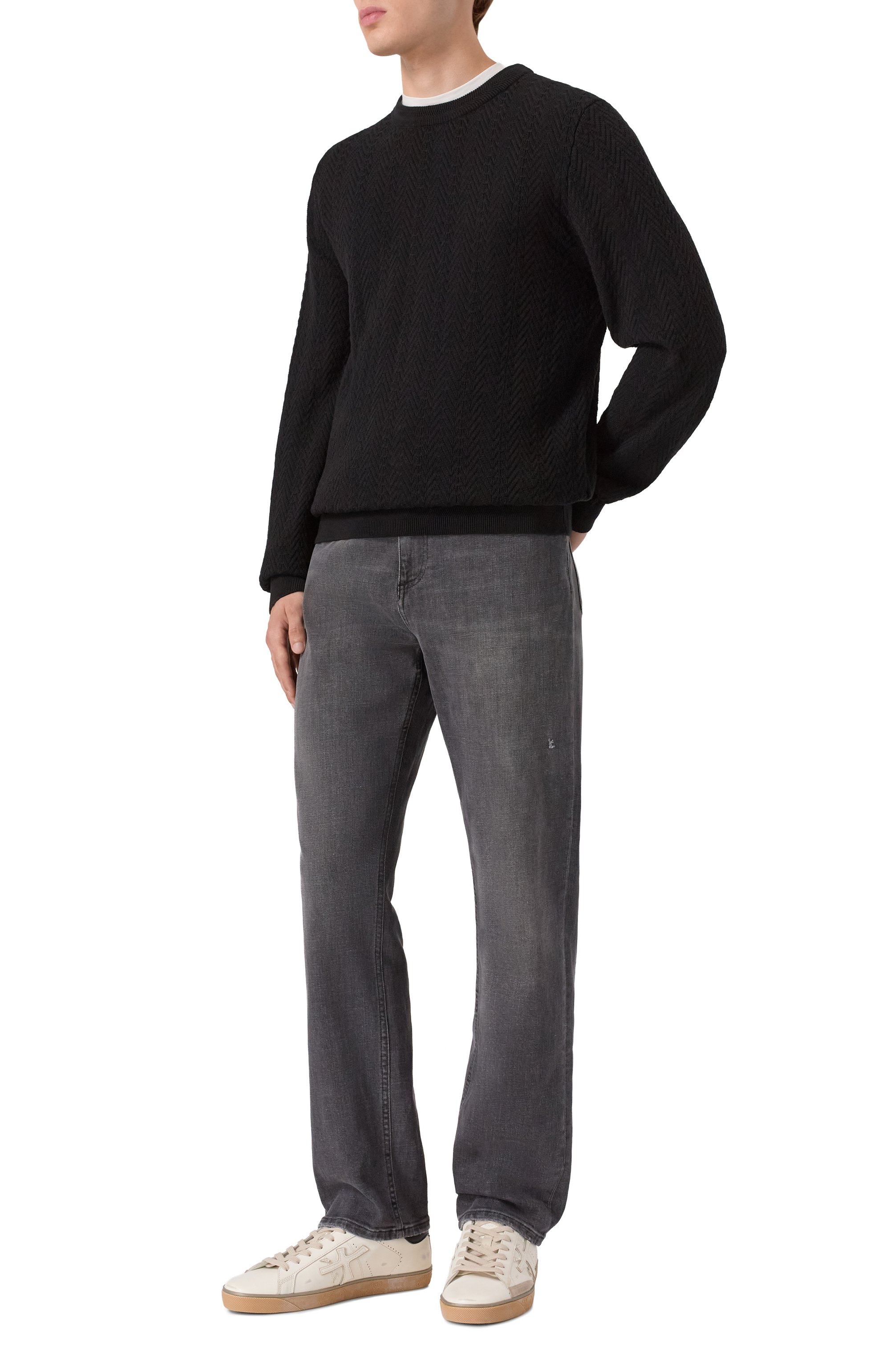 Хлопковый джемпер HUGO, арт. 50543789, фото 2