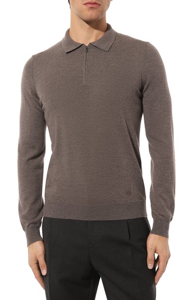 Шерстяное поло CORNELIANI, арт. 92M50F-3825100, фото 3