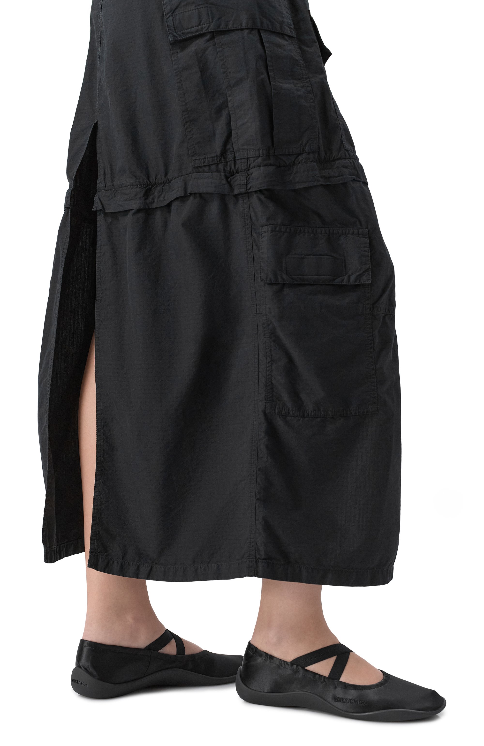 Текстильные балетки shibuya BALENCIAGA, арт. 853993/W2H8L, фото 2