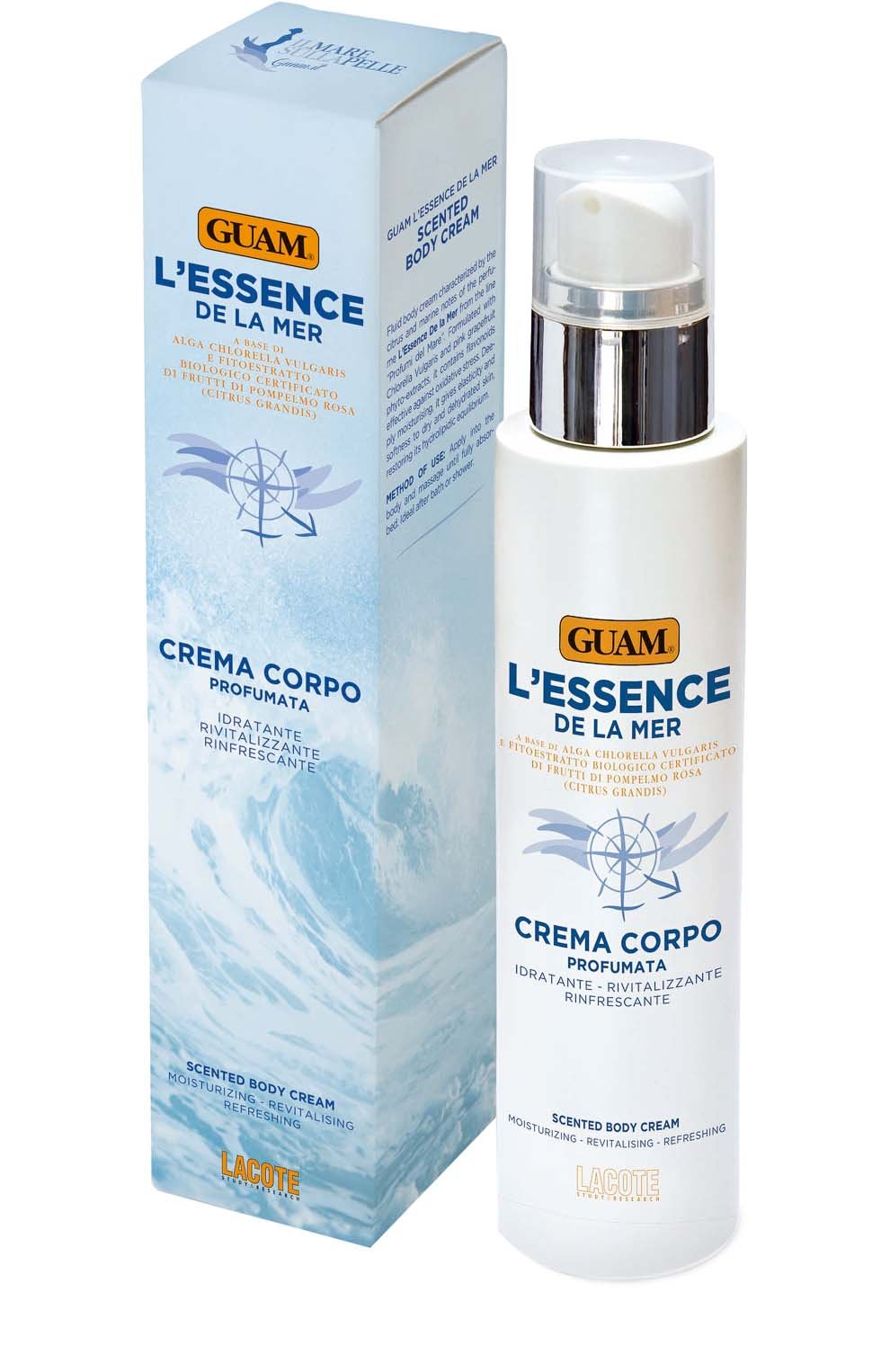 Крем для тела парфюмированный de la mer l’essence (200ml) GUAM, арт. 8025021130637, фото 1