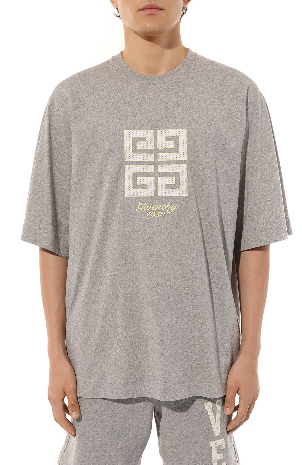 Хлопковая футболка GIVENCHY, арт. BM712H3YMW, фото 3