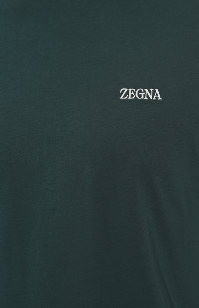 Хлопковая футболка ZEGNA, арт. UC360A6/C760, фото 5