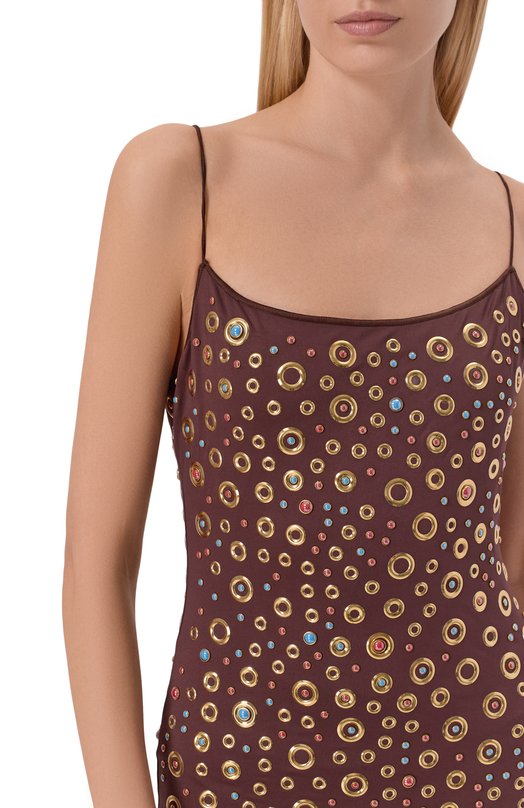 Платье OSEREE SDS261/LYCRA Коричневый  SDS261/LYCRA Фото 4