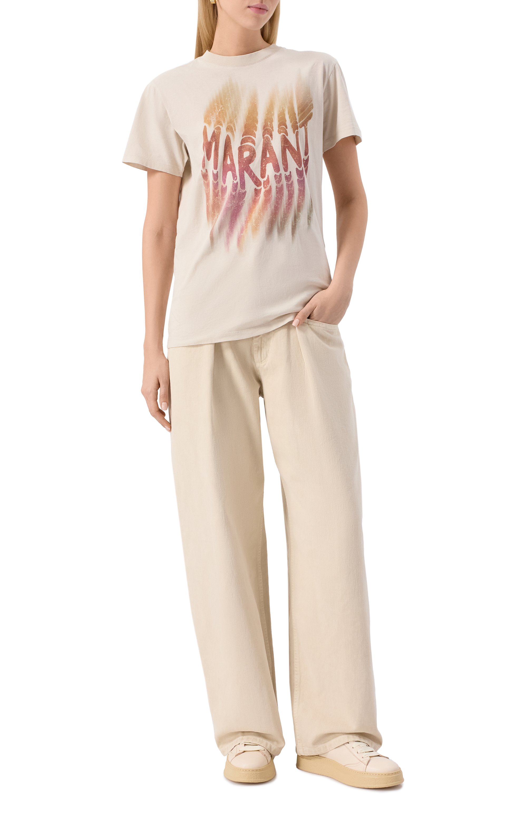 Кожаные кеды giuly lace up AGL, арт. D946001PG/KA076, фото 2