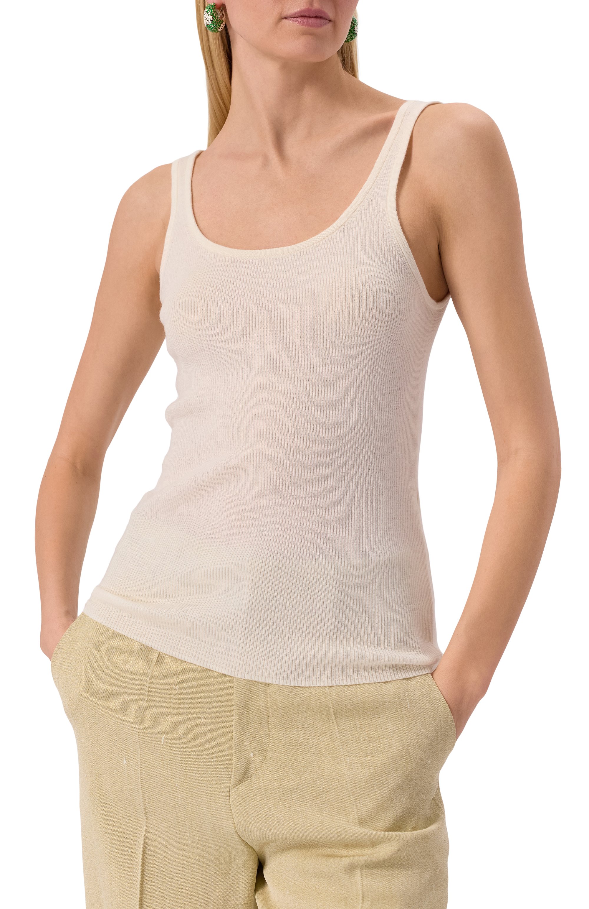 Кашемировая майка CO, арт. 8202BCM, фото 3