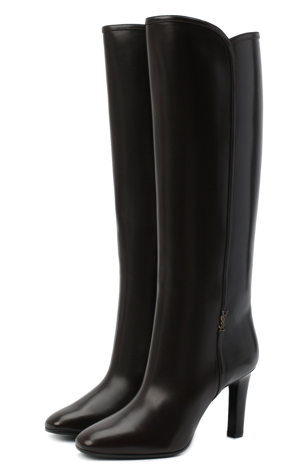 Кожаные сапоги jane SAINT LAURENT, арт. 632636/1YU00, фото 1