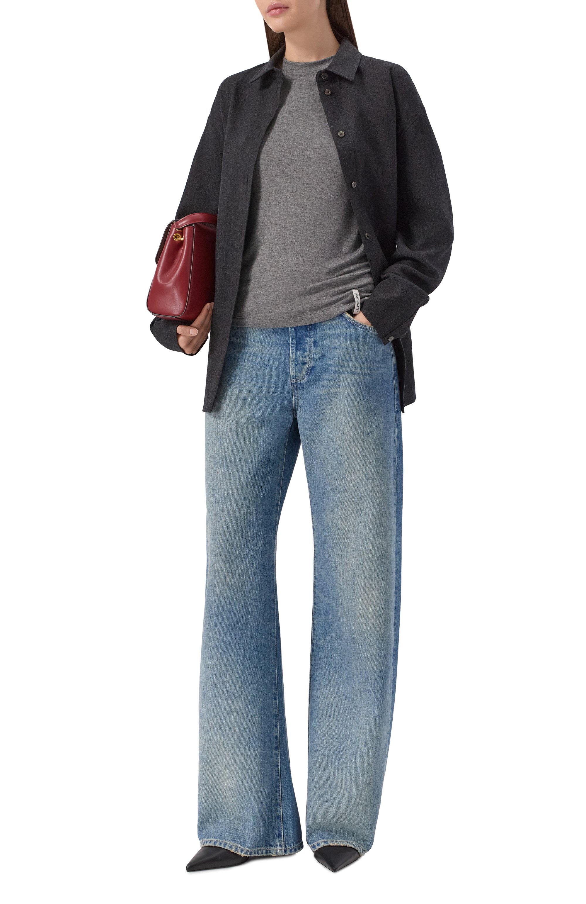 Лонгслив из вискозы HINNOMINATE, арт. HMABW02030, фото 2