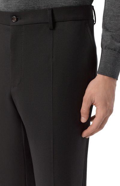 Шерстяные брюки DOLCE & GABBANA, арт. GY6FET/FUBG4, фото 5