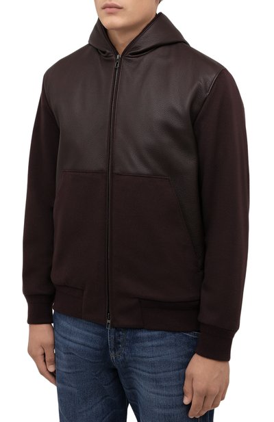 Комбинированный бомбер LORO PIANA, арт. FAL8420, фото 3