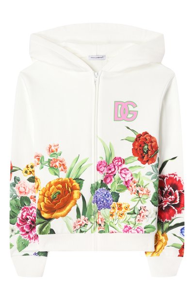 Хлопковая толстовка DOLCE & GABBANA, арт. L5JWAU/II7GX/8-14, фото 1