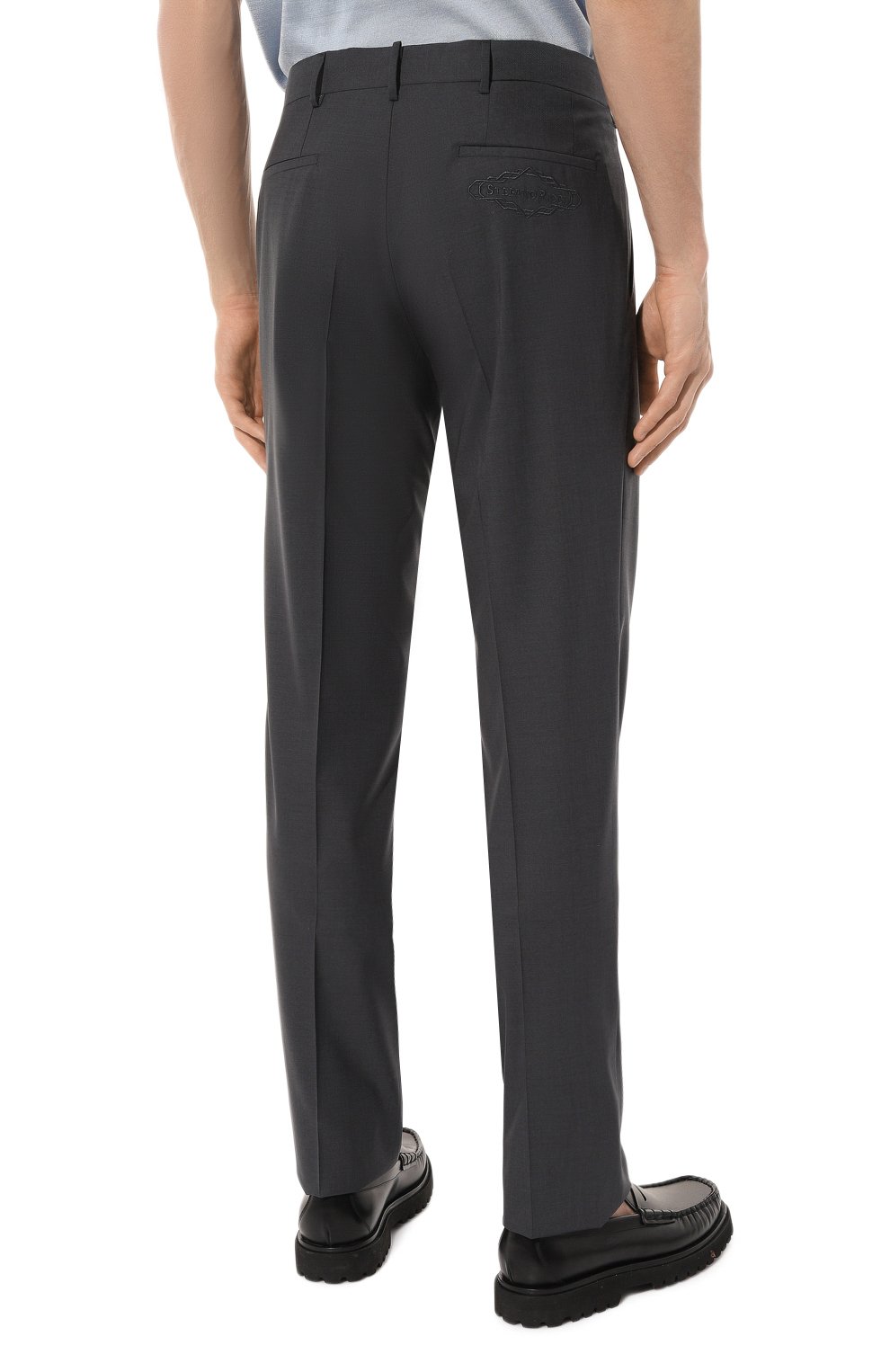 Шерстяные брюки STEFANO RICCI, арт. M5T022SR14/W501, фото 4