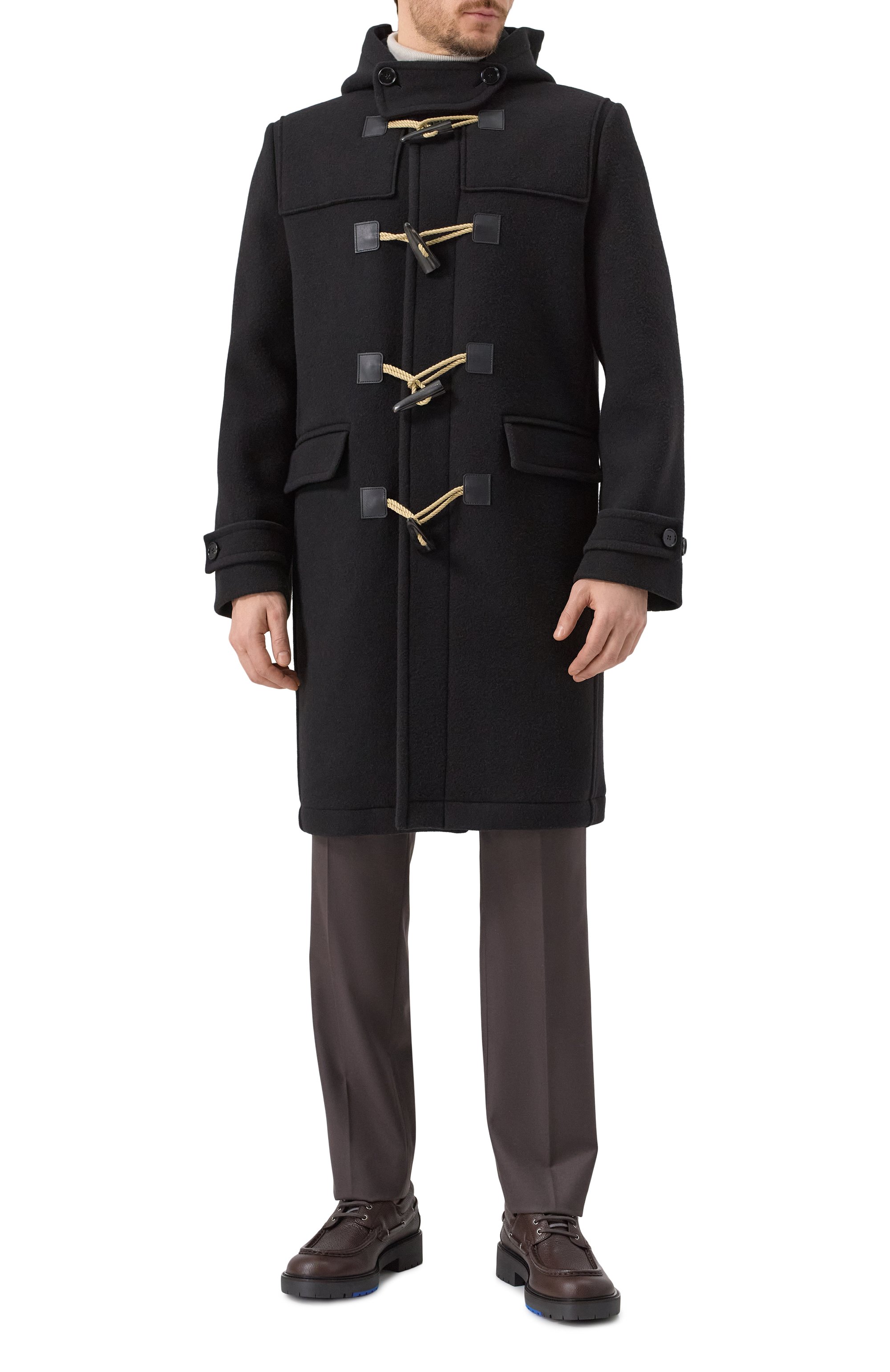 Шерстяной дафлкот BURBERRY, арт. 8103451, фото 2