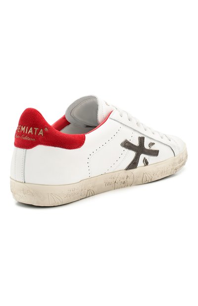 Кожаные кеды steven PREMIATA, арт. STEVEN/VAR4719, фото 4