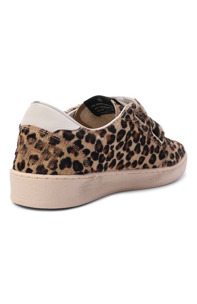 Кожаные кеды ball star GOLDEN GOOSE DELUXE BRAND леопардового цвета по цене 51100 руб., арт. GTF00501.F008053, фото 3 Кожаные кеды ball star GOLDEN GOOSE DELUXE BRAND, арт. GTF00501.F008053, фото 3