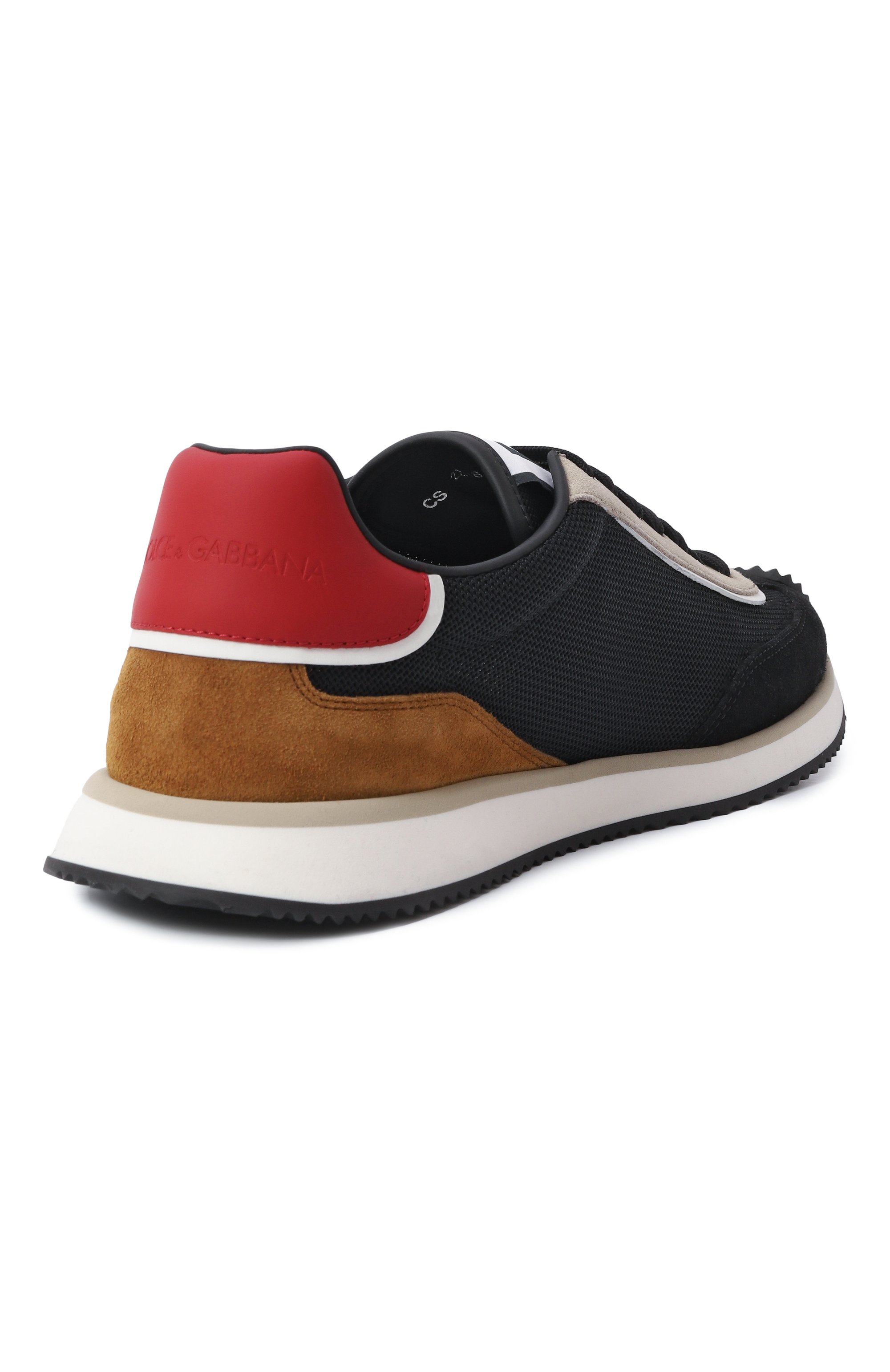 Комбинированные кроссовки dg cushion DOLCE & GABBANA, арт. CS2288/A5522, фото 5