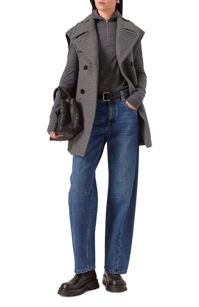 Кожаные челси JIL SANDER черного цвета по цене 138000 руб., арт. J44WU0018-P4942, фото 2 Кожаные челси JIL SANDER, арт. J44WU0018-P4942, фото 2