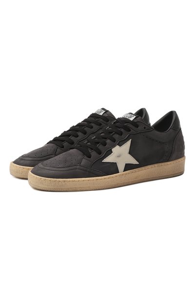 Мужские кожаные кеды ball star GOLDEN GOOSE DELUXE BRAND, арт. GMF00117.F006215