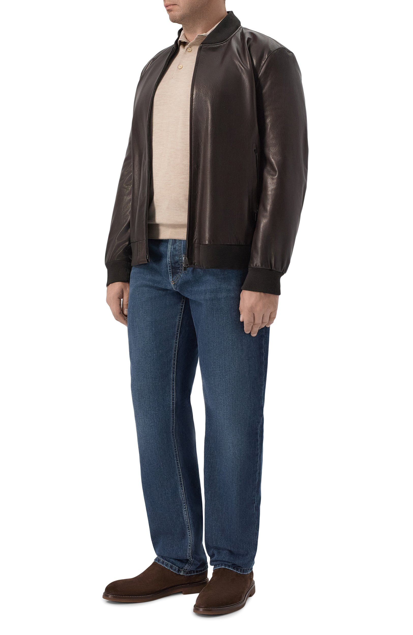 Джинсы traditional fit BRUNELLO CUCINELLI, арт. M283PB321W, фото 2