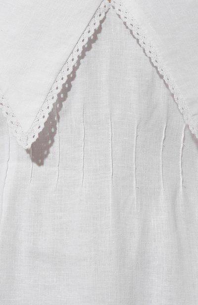 Льняное платье LUDA NIKISHINA, арт. D/TABI/white, фото 5