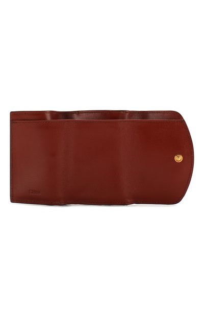 Кожаное портмоне chloé c CHLOÉ, арт. CHC19AP058B53, фото 3