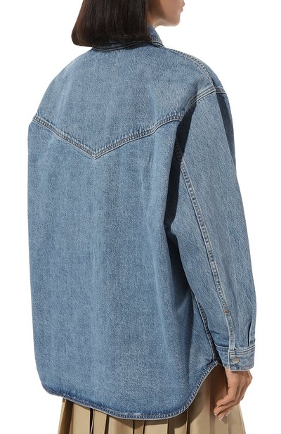 Джинсовая куртка SLVRLAKE, арт. WS0S707S KLTM/WESTERN 0VERSHIRT, фото 4