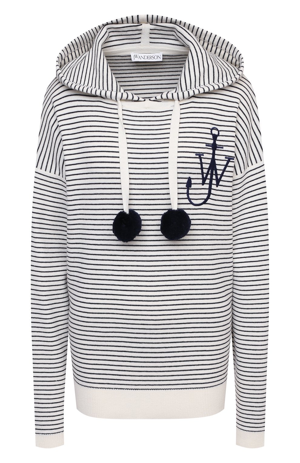 Худи из шерсти и хлопка JW ANDERSON, арт. KT0011 YN0128, фото 1