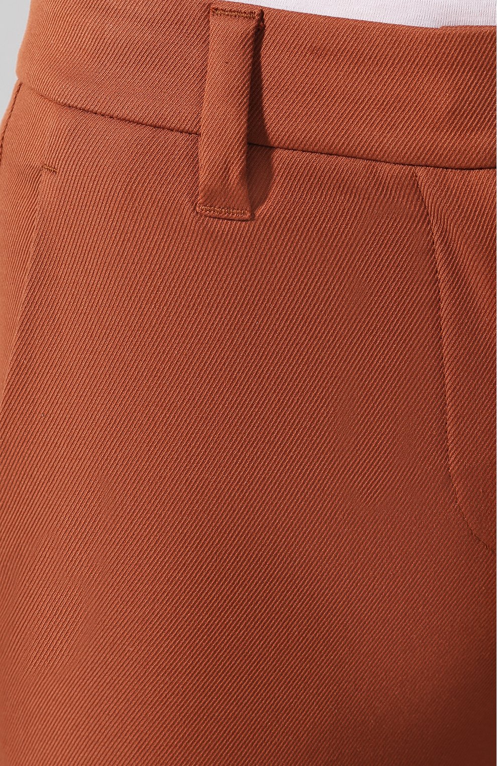 Хлопковые брюки BRUNELLO CUCINELLI коричневого цвета по цене 79150 руб., арт. MA126P7258, фото 5 Хлопковые брюки BRUNELLO CUCINELLI, арт. MA126P7258, фото 5