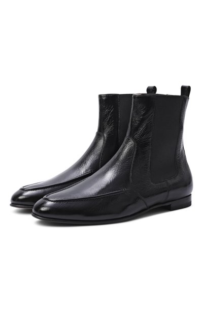 Женские кожаные челси KITON, арт. D60832K0514L