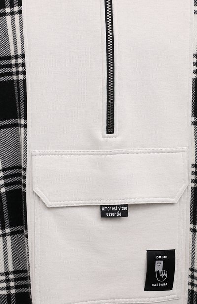 Анорак из шерсти и хлопка DOLCE & GABBANA, арт. G9SY8T/G7WTQ, фото 5