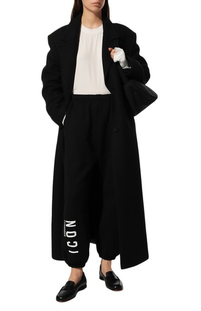 Хлопковые джоггеры DSQUARED2 черного цвета по цене 38700 руб., арт. S80KA0024/S25516, фото 2 Хлопковые джоггеры DSQUARED2, арт. S80KA0024/S25516, фото 2