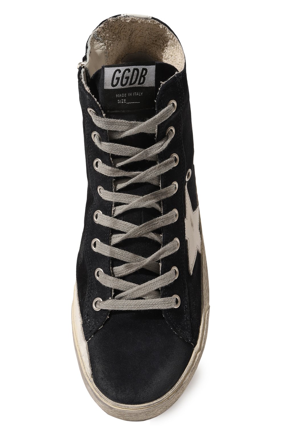 Замшевые кеды francy GOLDEN GOOSE DELUXE BRAND, арт. GMF00113/F0003225051, фото 6