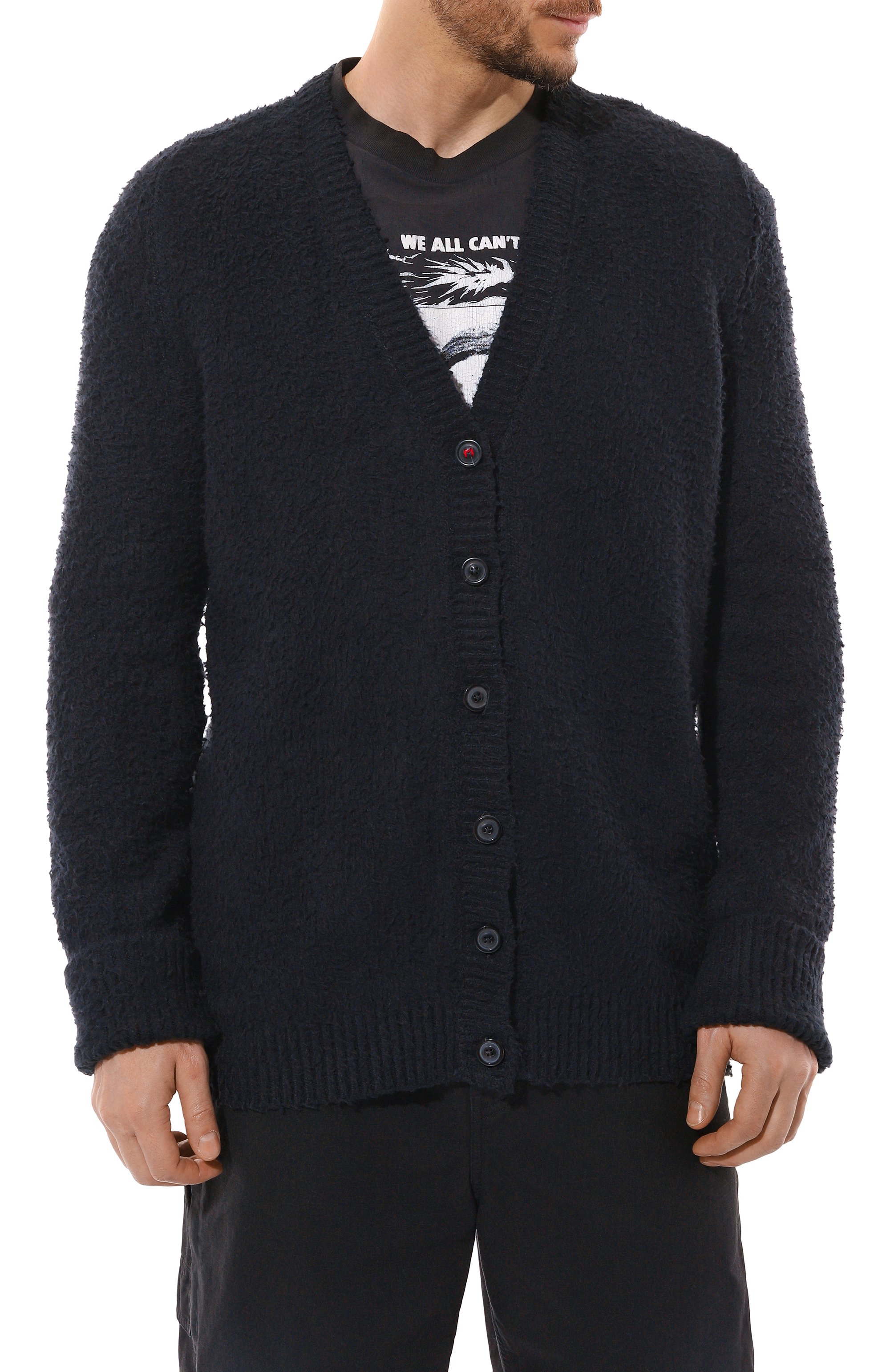 Хлопковый кардиган MAISON MARGIELA, арт. SI0GP0002/S17664, фото 3