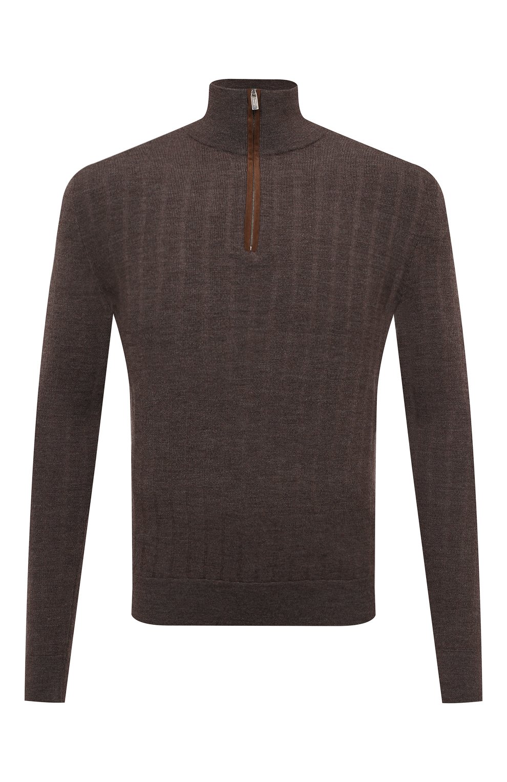 Шерстяной джемпер IL BORGO CASHMERE коричневого цвета по цене 99400 руб., арт. 58-111M0DG0, фото 1 Шерстяной джемпер IL BORGO CASHMERE, арт. 58-111M0DG0, фото 1