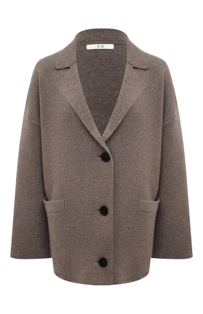 Кардиган из шерсти и кашемира CO коричневого цвета по цене 110000 руб., арт. 8423/WCM, фото 1 Кардиган из шерсти и кашемира CO, арт. 8423/WCM, фото 1