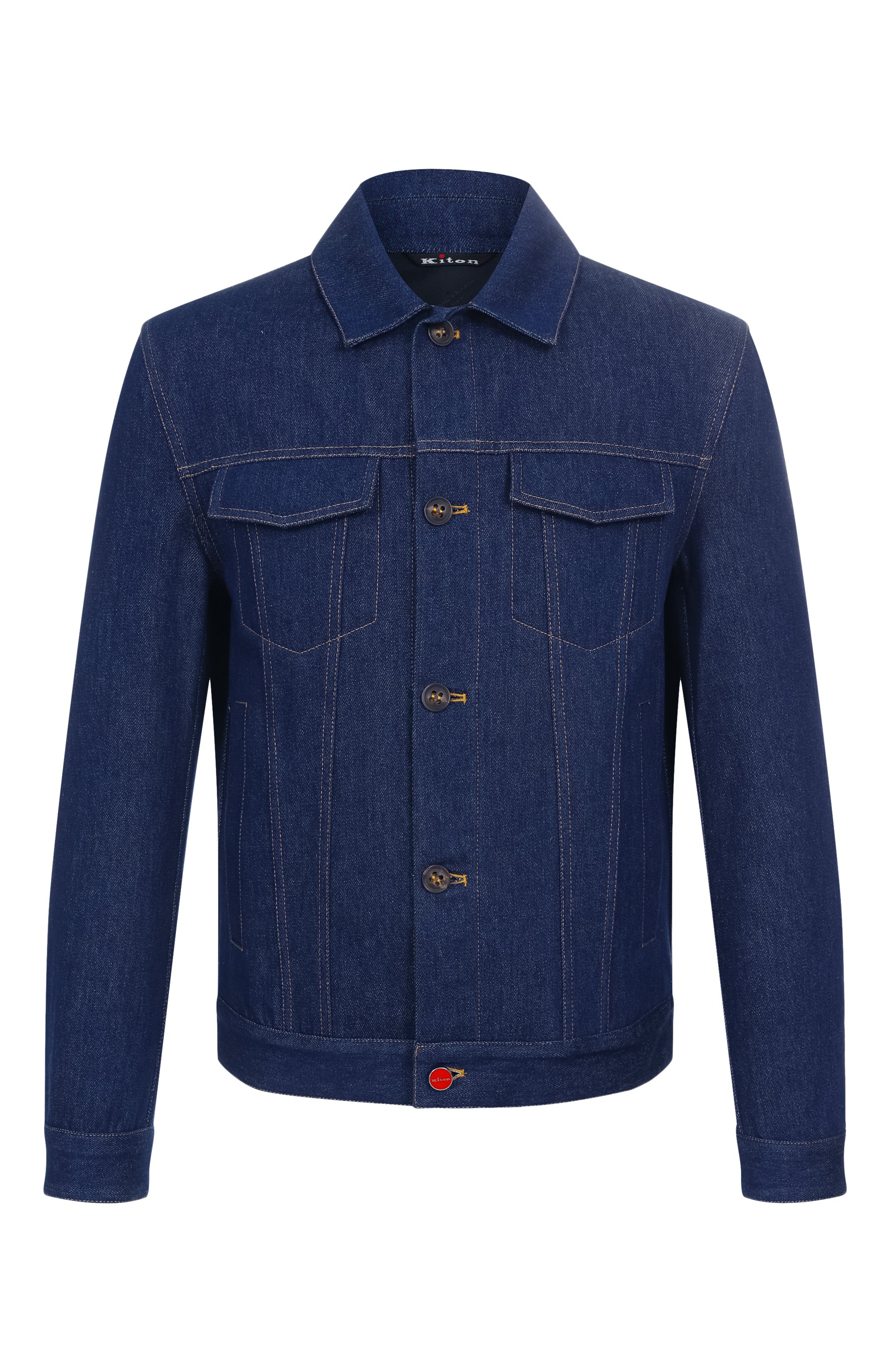 Джинсовая куртка KITON, арт. UW2095V0859F01, фото 1