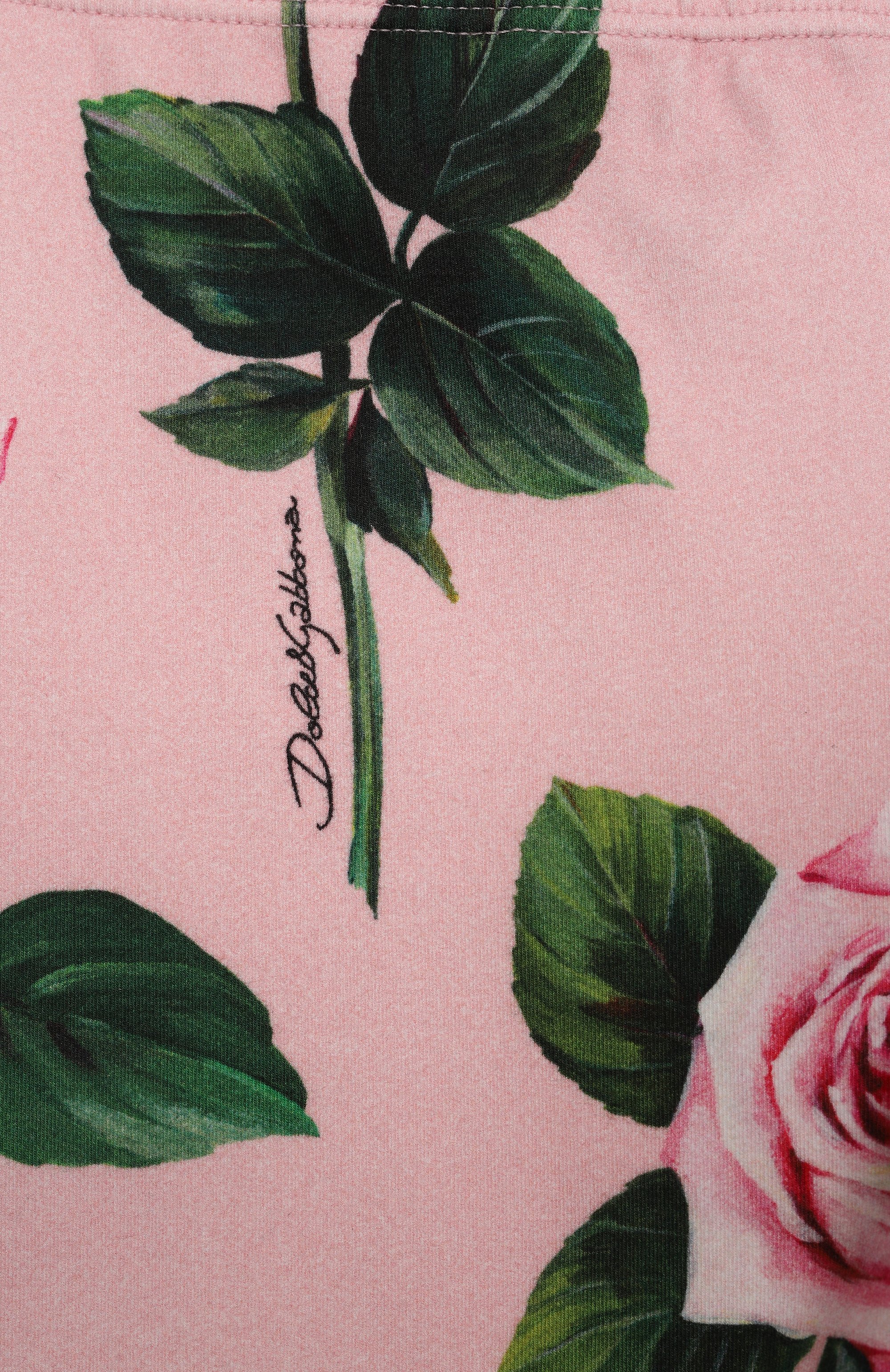 Хлопковые легинсы DOLCE & GABBANA, арт. L2JPB9/FSGAA, фото 3