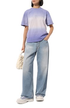 Кожаные кроссовки treadslick ALEXANDER MCQUEEN, арт. 702042WHZ62 5439, фото 2