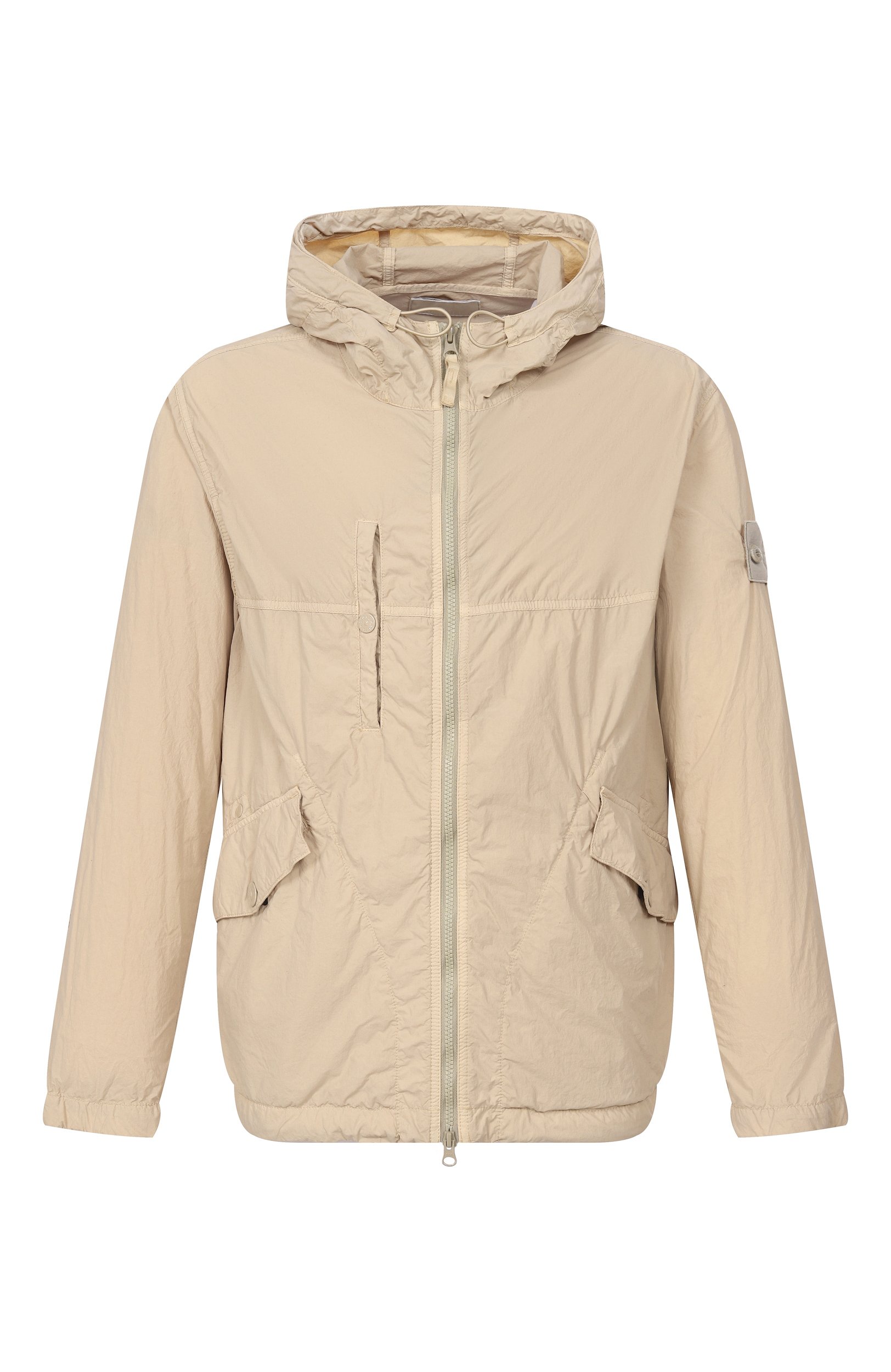 Куртка STONE ISLAND бежевого цвета по цене 118000 руб., арт. K1S154100032/S00F6, фото 1 Куртка STONE ISLAND, арт. K1S154100032/S00F6, фото 1