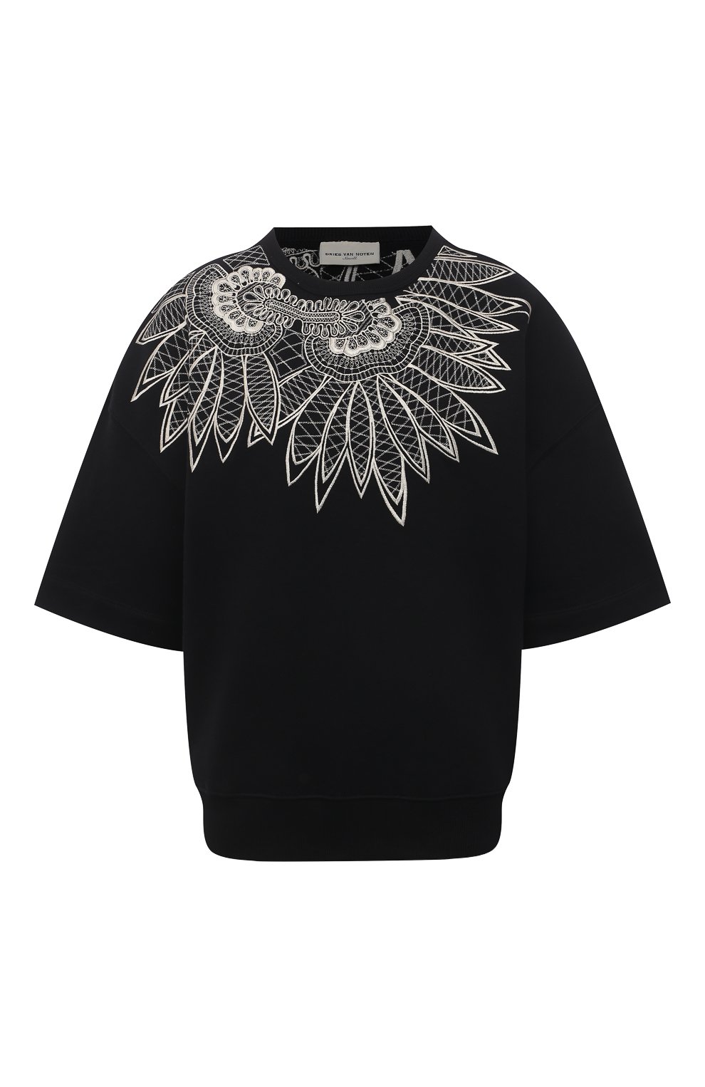 Хлопковый свитшот DRIES VAN NOTEN, арт. 211-31163-2629, фото 1