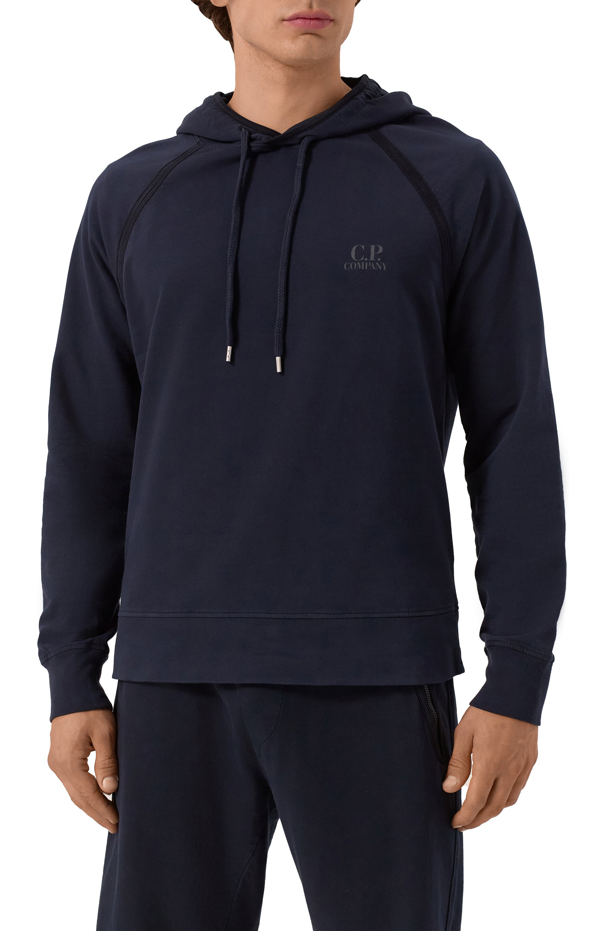 Хлопковое худи C.P. COMPANY, арт. 18CMSS039A002246G, фото 3