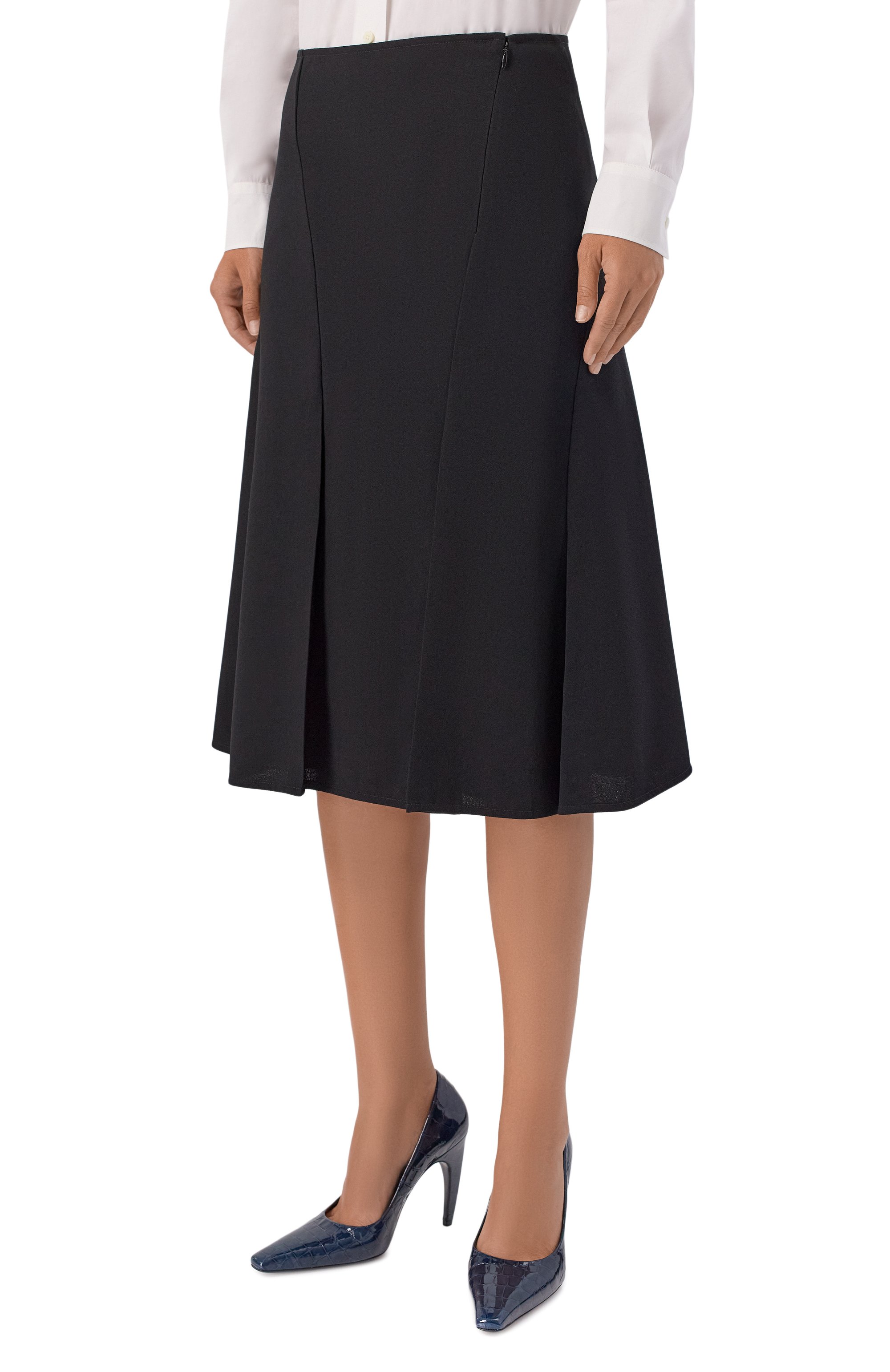 Шерстяная юбка JIL SANDER, арт. J02MA0376/J40356, фото 3