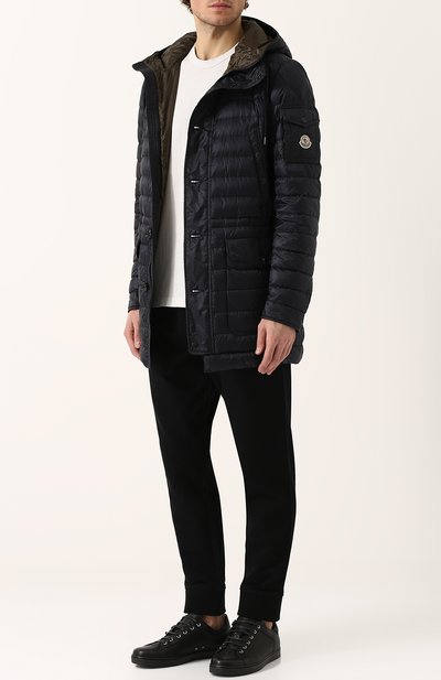 Кожаные кеды на шнуровке GIANVITO ROSSI, арт. S26340.M1BLK.B0XNER0, фото 2