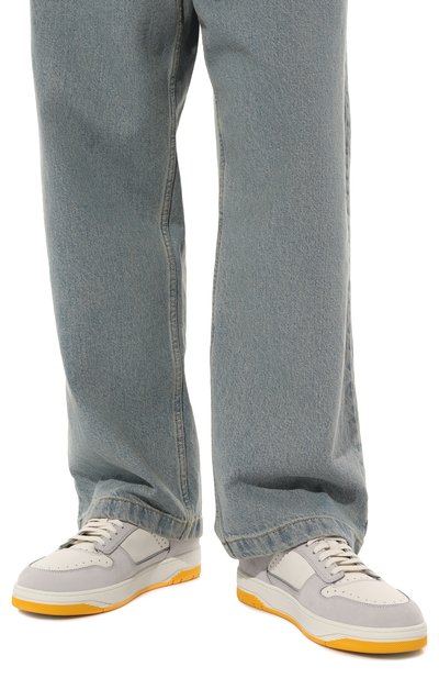 Кожаные кеды sneak air SANTONI, арт. MBSA21865BIGHSZ8, фото 3