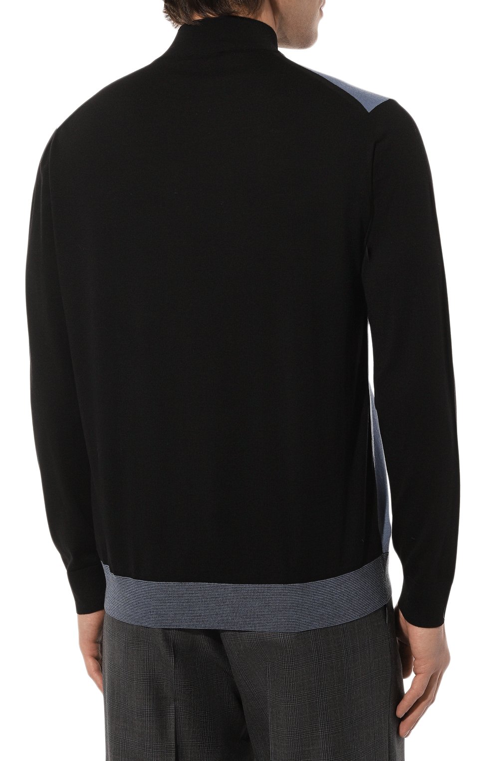 Шерстяная водолазка PRADA, арт. UMR489-1I19-F0154-211, фото 4