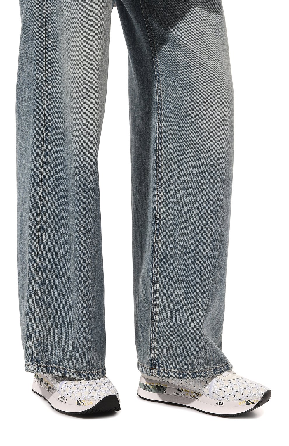 Кожаные кроссовки conny PREMIATA, арт. C0NNY/VAR 6749, фото 3